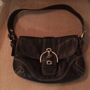 Vintage coach purse all leather